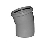 Отвод d=110мм 15гр