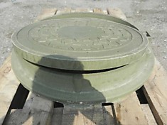 Люк до 3 тонн (чёрный)- h30